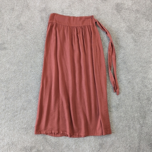 all day Dresses & Skirts - allDAY Fashion Tie Waist Maxi Skirt, Rust, EUR 36/UK 6